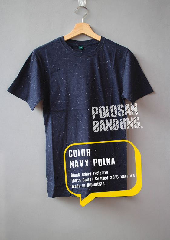 Polosan Bandung Premium Kaos Polos Cotton Combed 3s Reactive